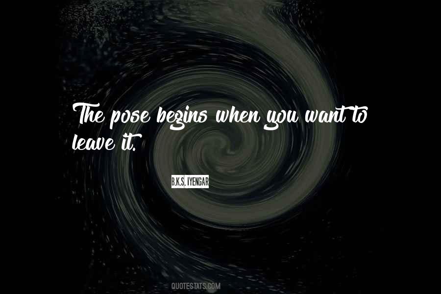 B K S Iyengar Quotes #460063