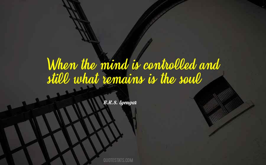 B K S Iyengar Quotes #56114