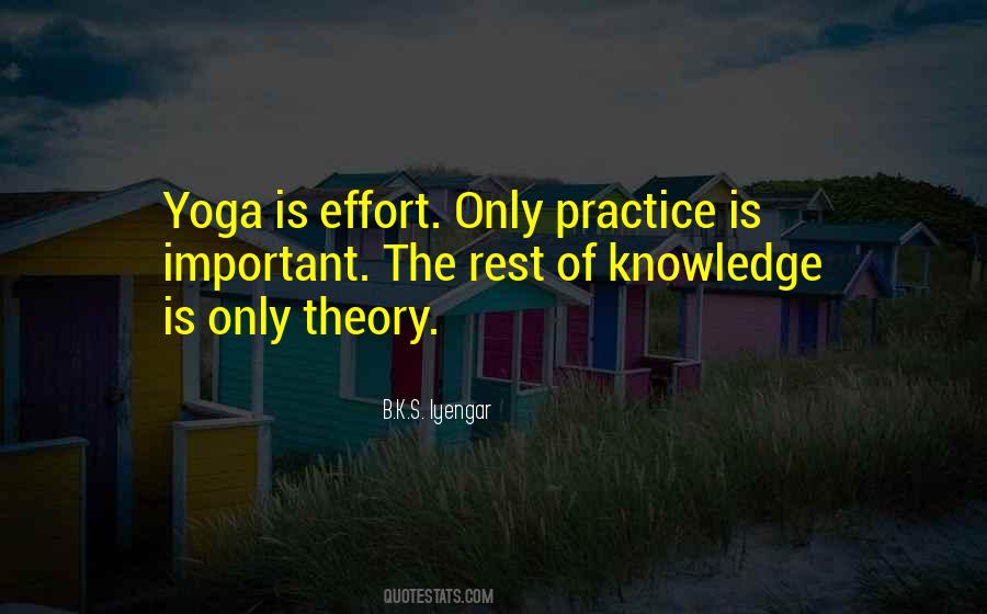 B K S Iyengar Quotes #609750