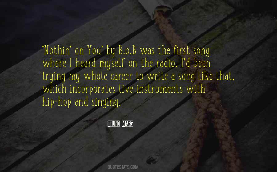 B.o.b Quotes #471232