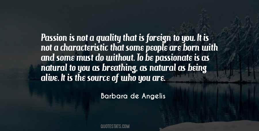 Barbara De Angelis Quotes #1312081