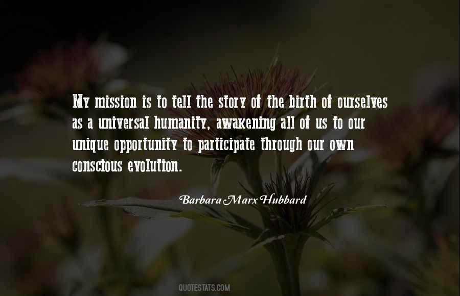 Barbara Marx Hubbard Quotes #1088927