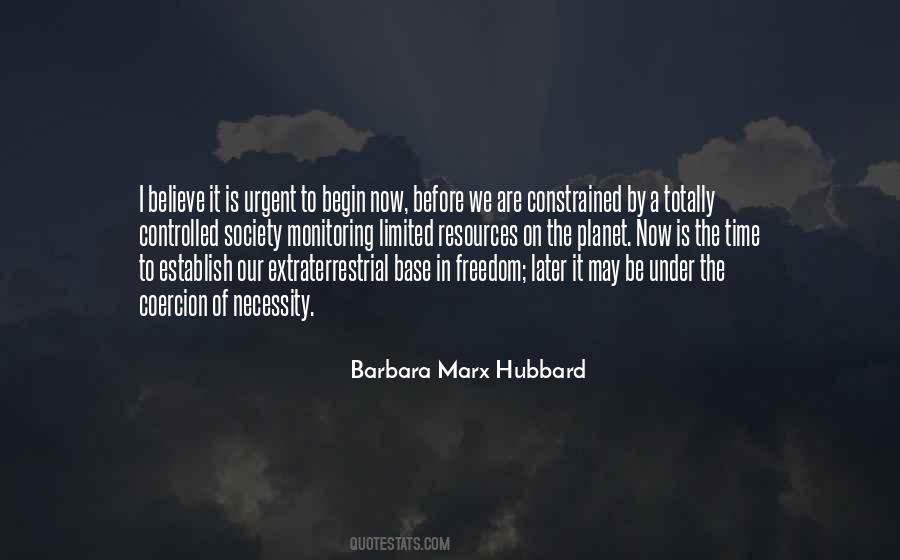 Barbara Marx Hubbard Quotes #795851