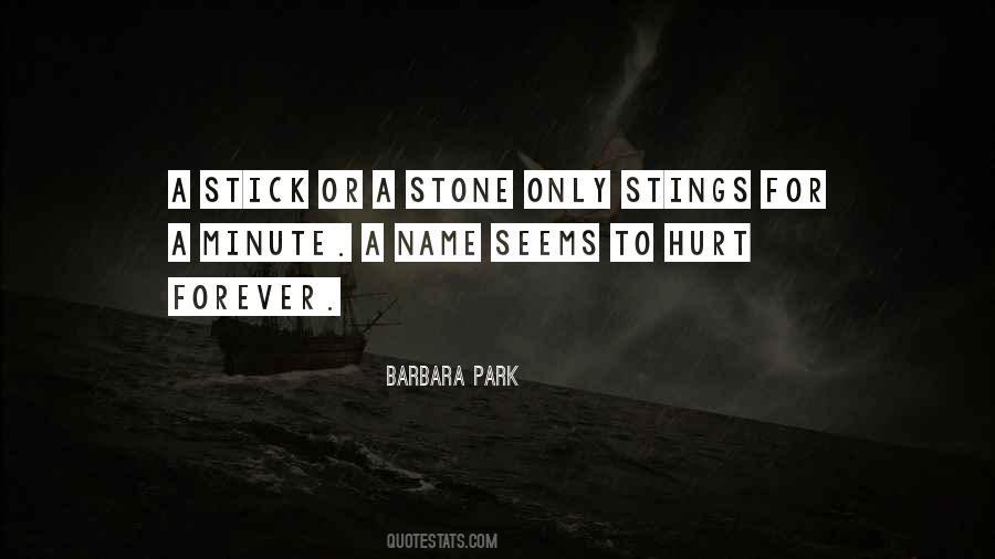 Barbara Park Quotes #1799697