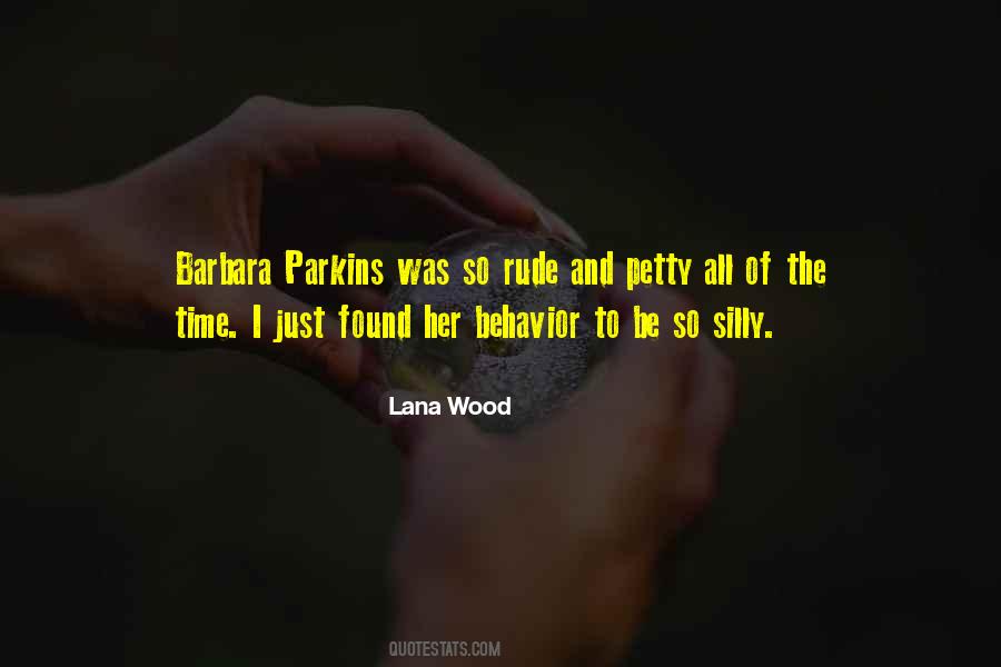 Barbara Parkins Quotes #303419