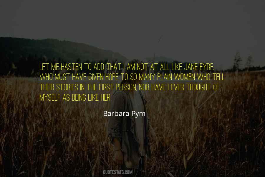 Barbara Pym Quotes #1423449