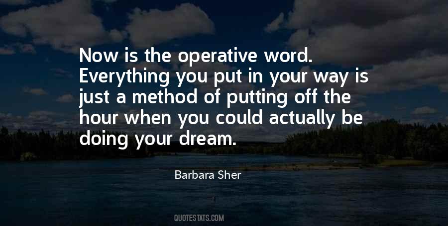 Barbara Sher Quotes #310517