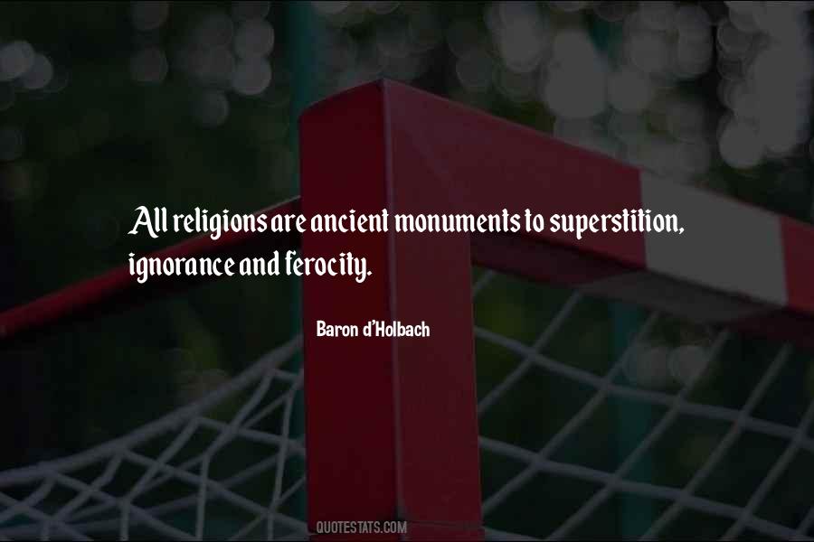 Baron D'holbach Quotes #634864