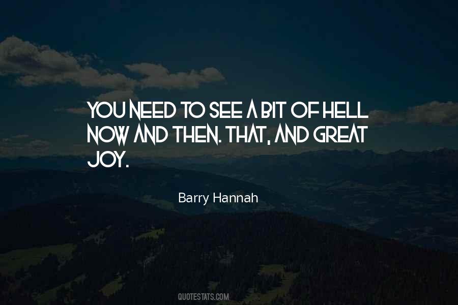 Barry Hannah Quotes #148474