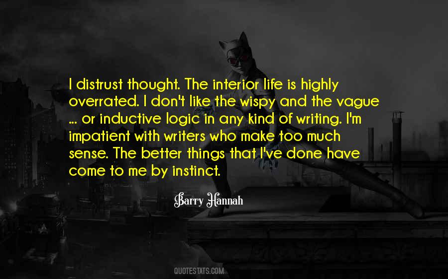 Barry Hannah Quotes #1847459