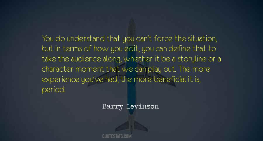 Barry Levinson Quotes #655718