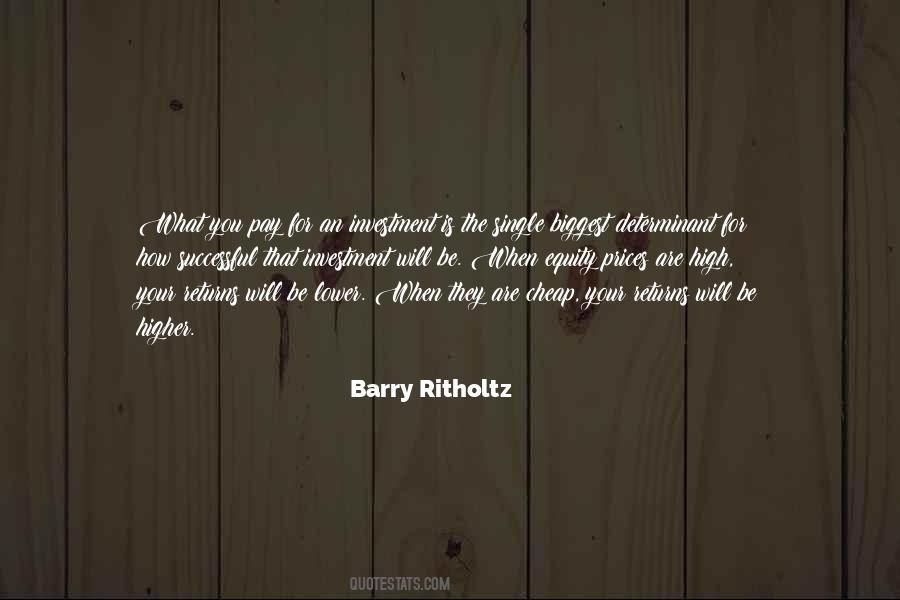 Barry Ritholtz Quotes #1113364