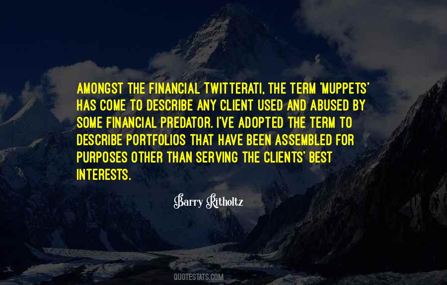 Barry Ritholtz Quotes #1408487