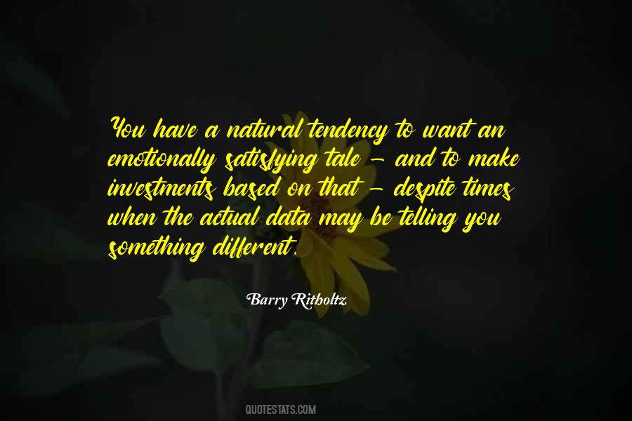 Barry Ritholtz Quotes #354991