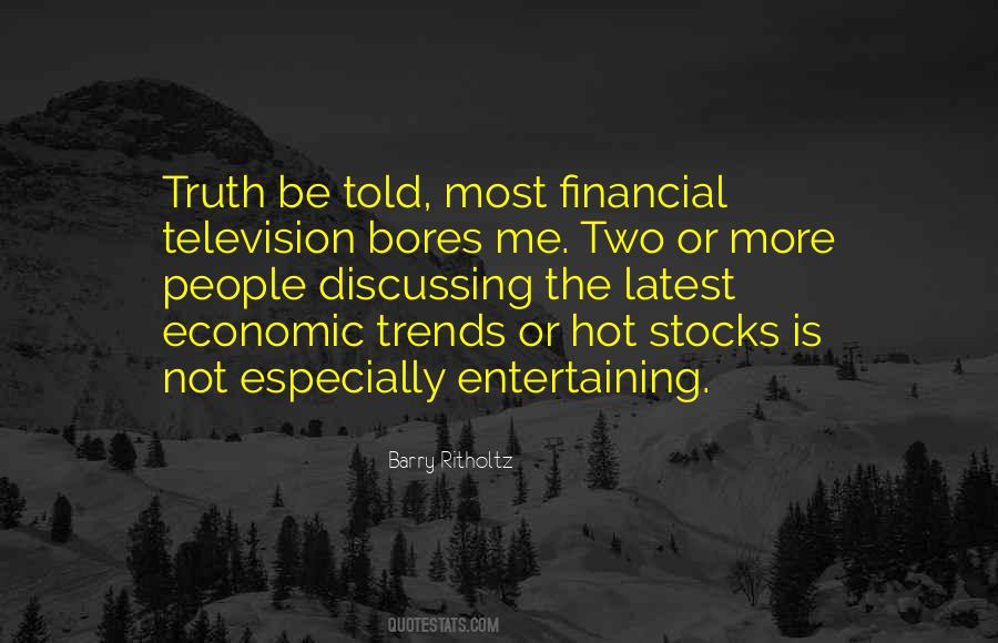 Barry Ritholtz Quotes #384645