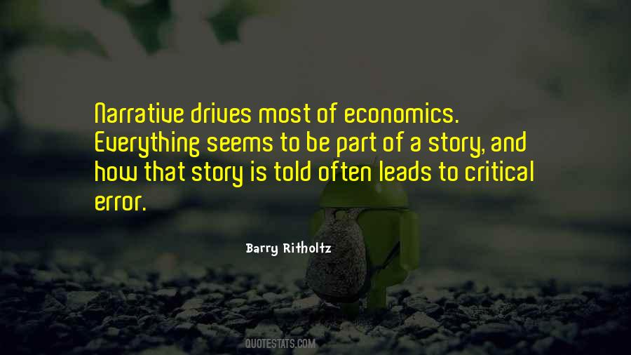 Barry Ritholtz Quotes #510821