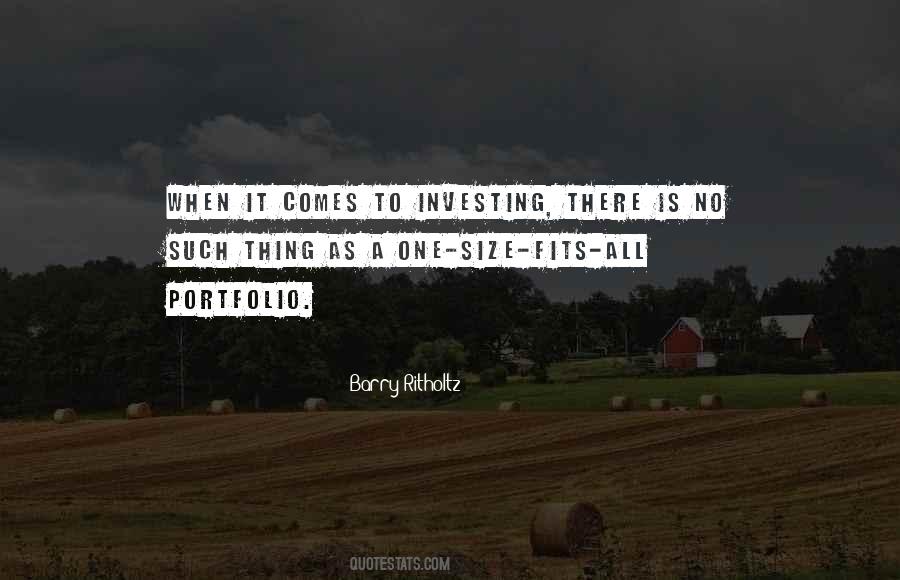 Barry Ritholtz Quotes #524678