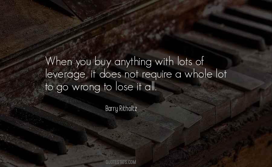 Barry Ritholtz Quotes #593932
