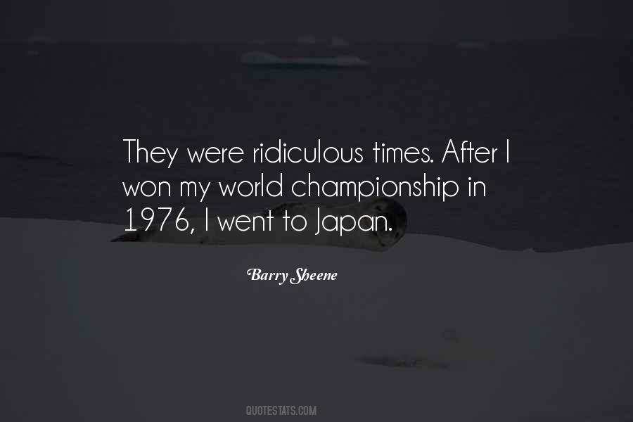 Barry Sheene Quotes #357031