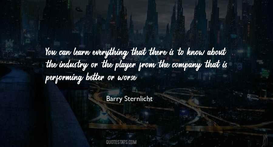 Barry Sternlicht Quotes #183220