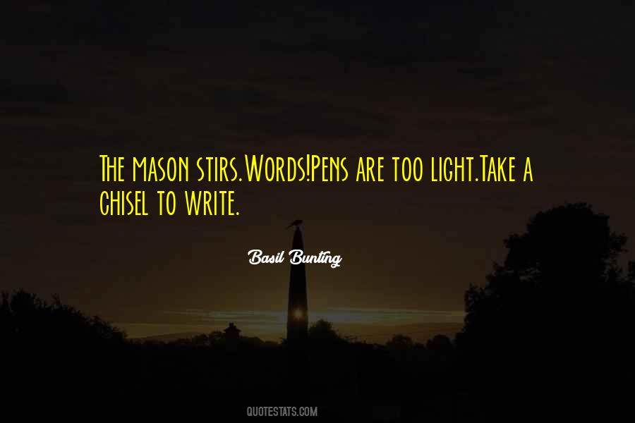 Basil Bunting Quotes #132468