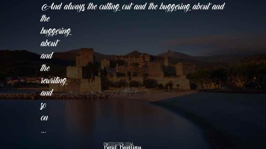 Basil Bunting Quotes #1447933