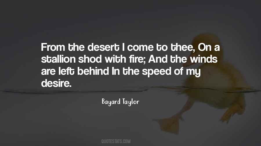 Bayard Taylor Quotes #1420445