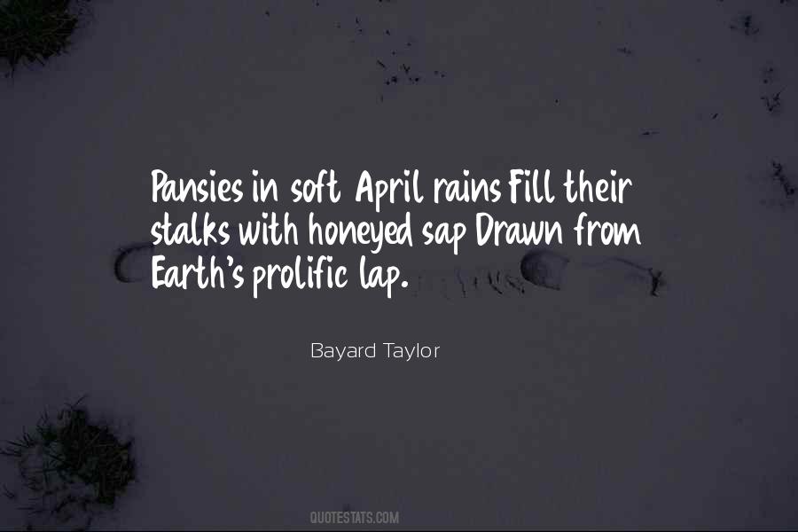 Bayard Taylor Quotes #1809653