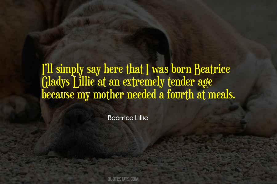 Beatrice Lillie Quotes #1844342