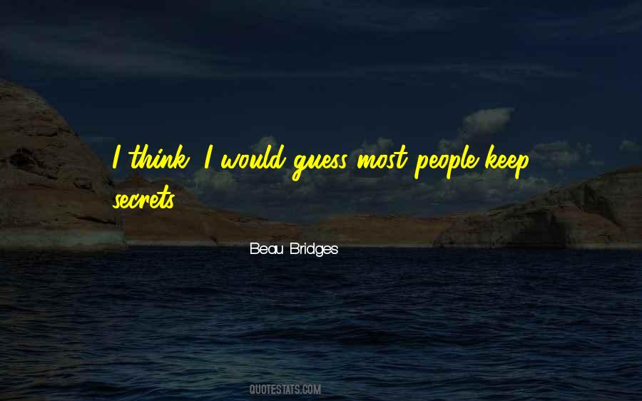 Beau Bridges Quotes #915701