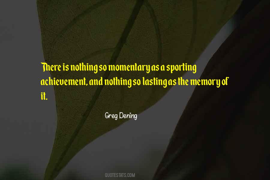 Quotes About Sporting Achievement #1387419