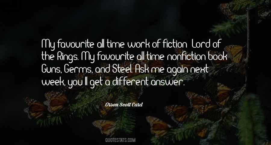 Quotes About My Favourite Book #467726