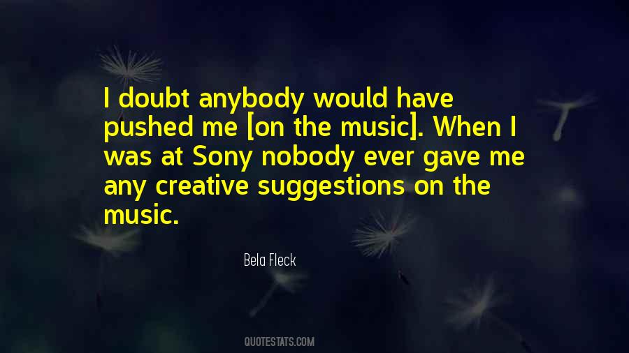 Bela Fleck Quotes #90353