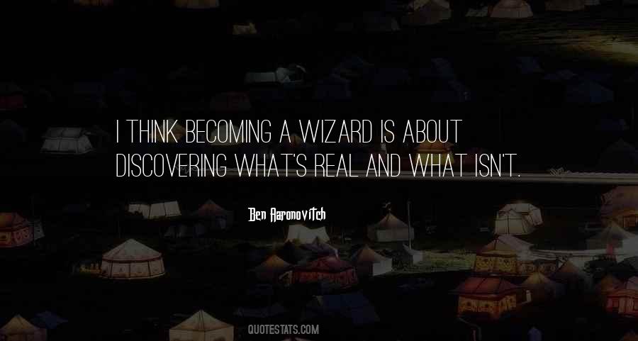 Ben Aaronovitch Quotes #305091