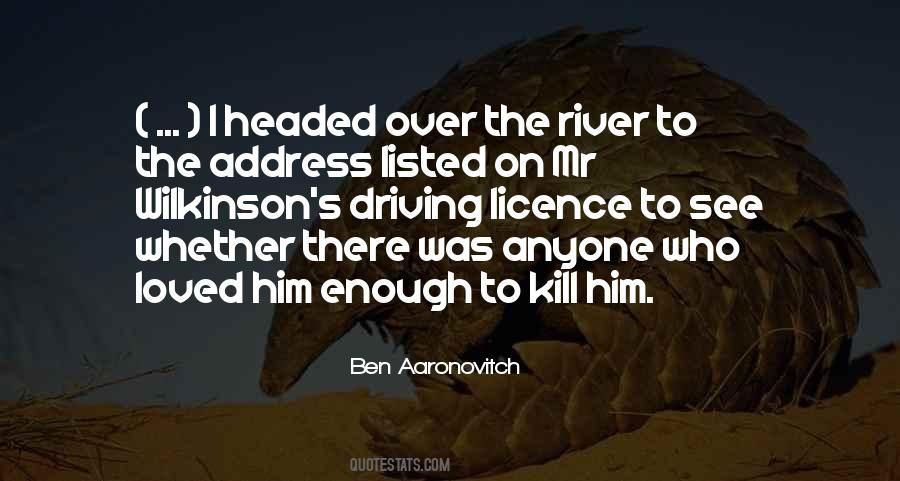 Ben Aaronovitch Quotes #681005