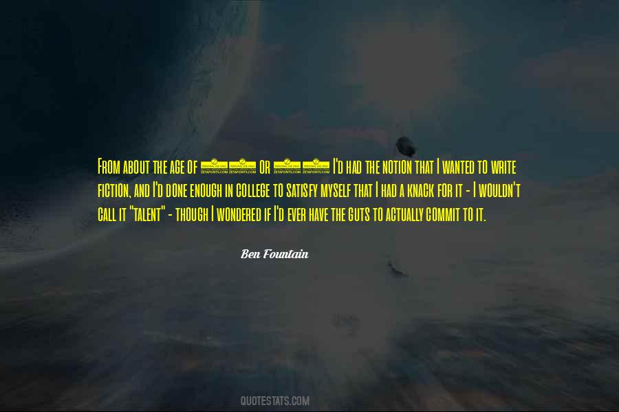 Ben Fountain Quotes #1179988