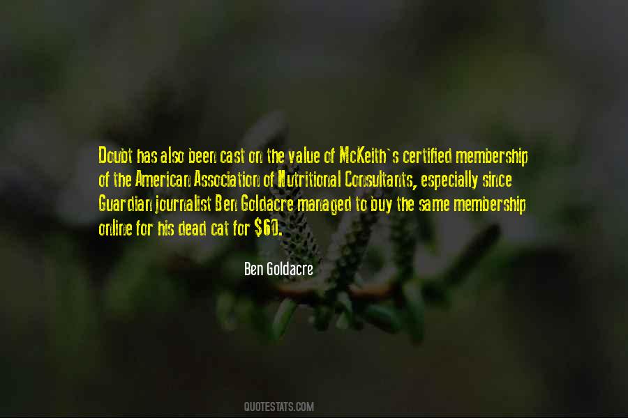 Ben Goldacre Quotes #737068