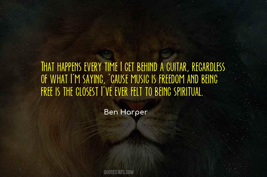 Ben Harper Quotes #275494