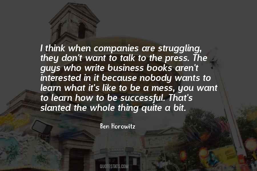 Ben Horowitz Quotes #177124