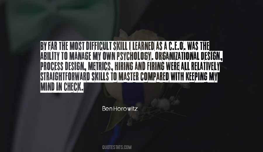 Ben Horowitz Quotes #257646