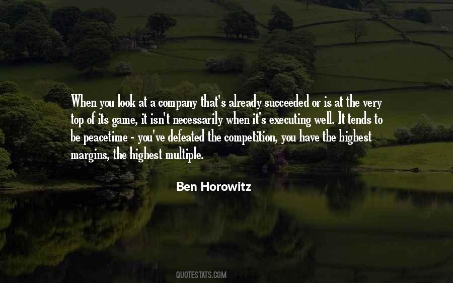 Ben Horowitz Quotes #555158