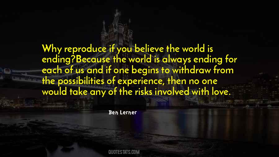 Ben Lerner Quotes #1844147