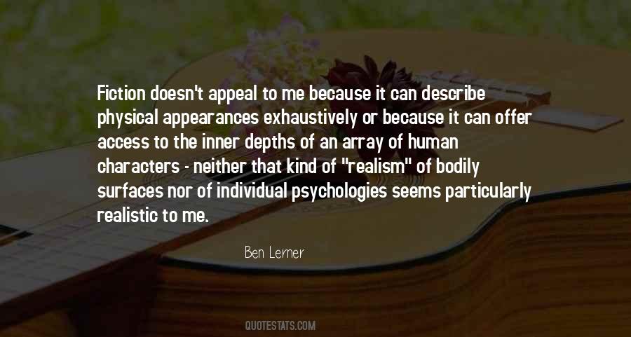 Ben Lerner Quotes #831098