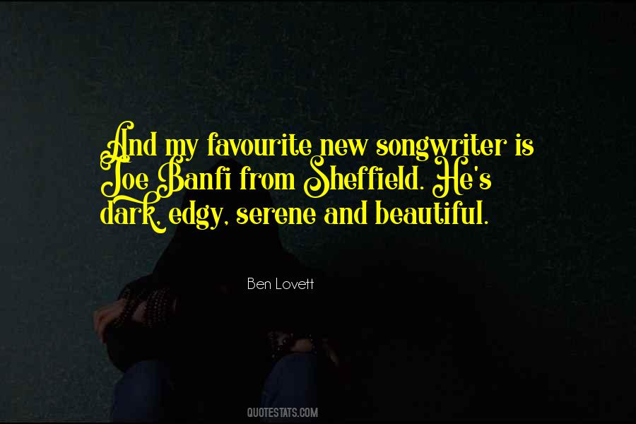 Ben Lovett Quotes #1072278