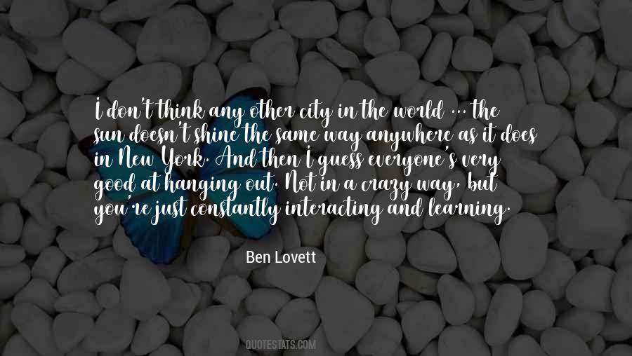 Ben Lovett Quotes #1699373