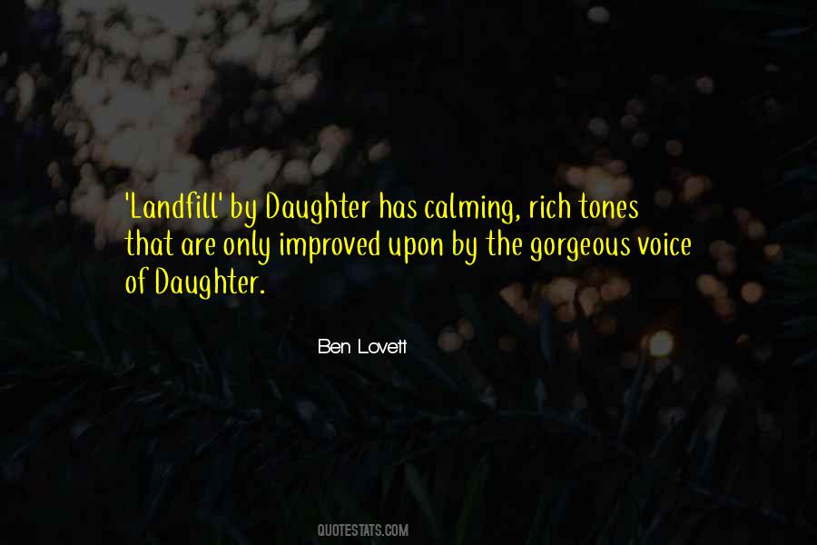 Ben Lovett Quotes #619216