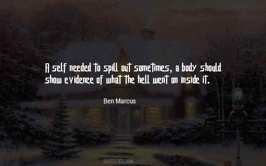 Ben Marcus Quotes #1826291