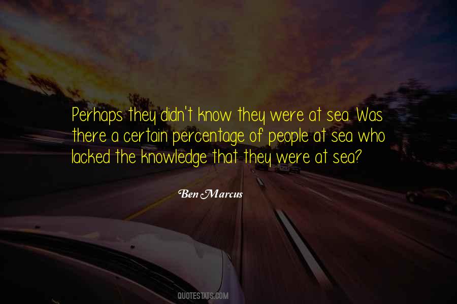 Ben Marcus Quotes #474844