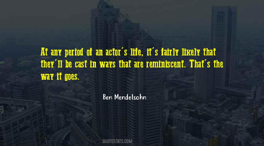 Ben Mendelsohn Quotes #1703633