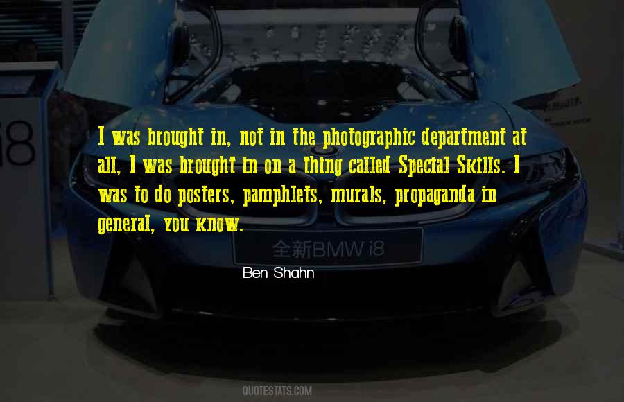 Ben Shahn Quotes #1147743